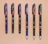 3176 Transparent Erasable Gel Pen - 0.38mm Blue, Red & Black Ink, for Office and Student Use