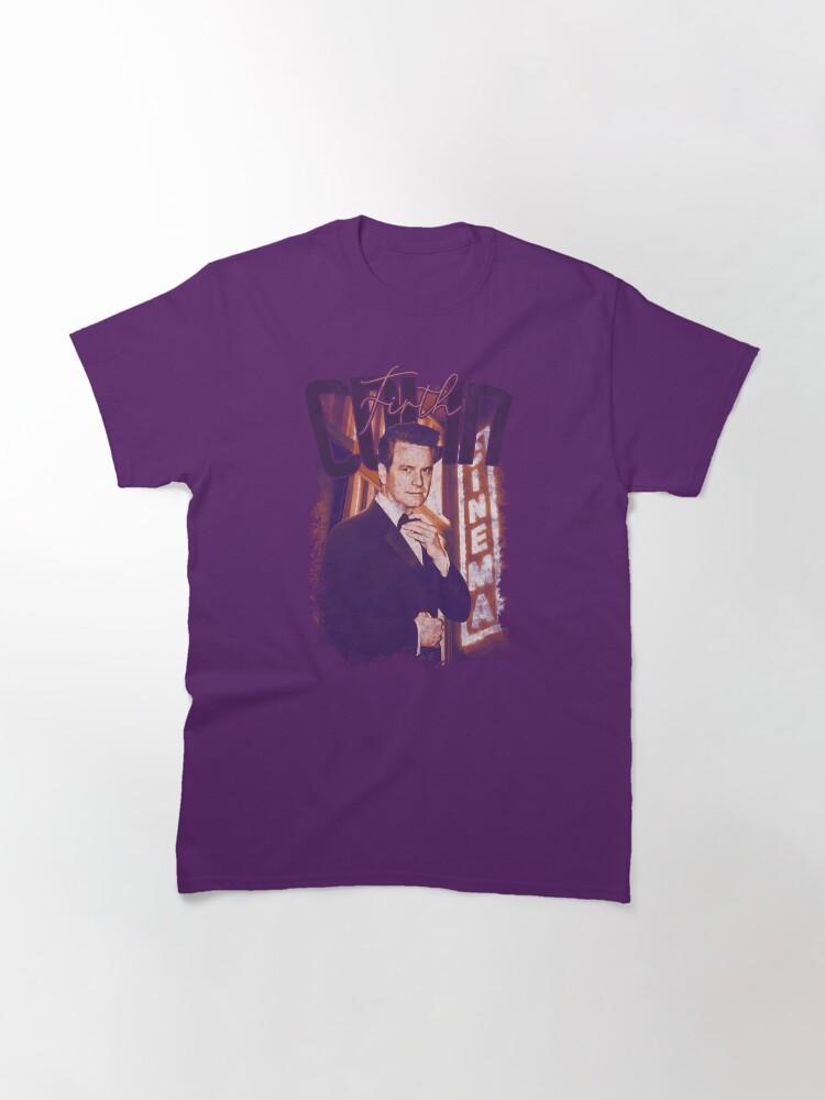 Kingsman Colin Firth Vintage Cinema Retro Style Graphic Art Classic T-Shirt