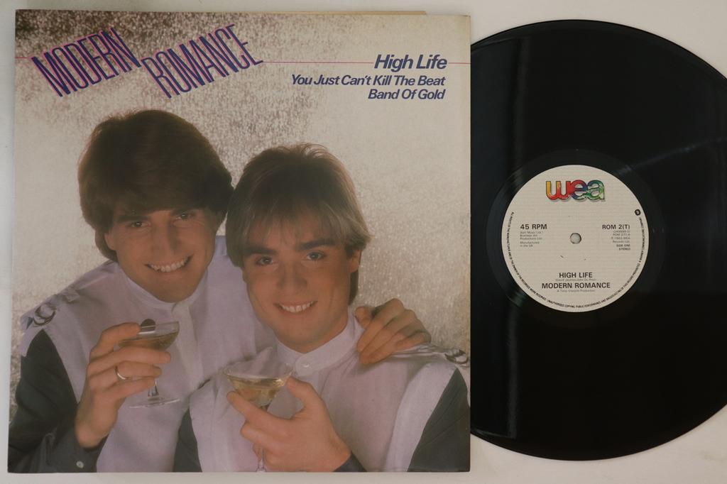 12inch Record MODERN ROMANCE - High Life ROM2T WEA 1983 UK Dance & Electronica Used