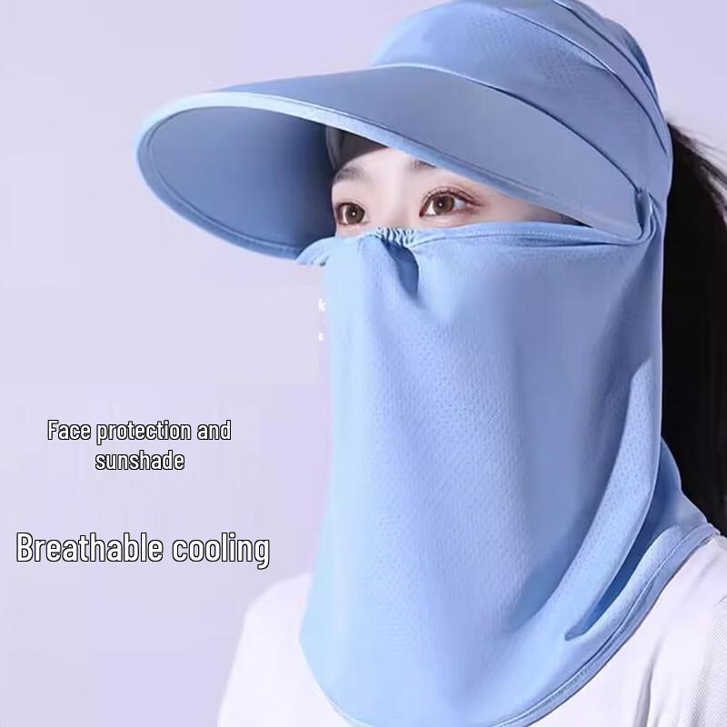 Damen Outdoor Radfahren Gesichtsschutz Sonnenhut