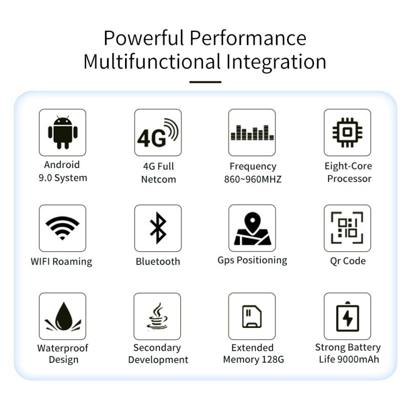 RFID Inventory Machine Mobile Handheld Terminal UHF Passive Reader E710 2G 16G Module 6C Protocol C9082
