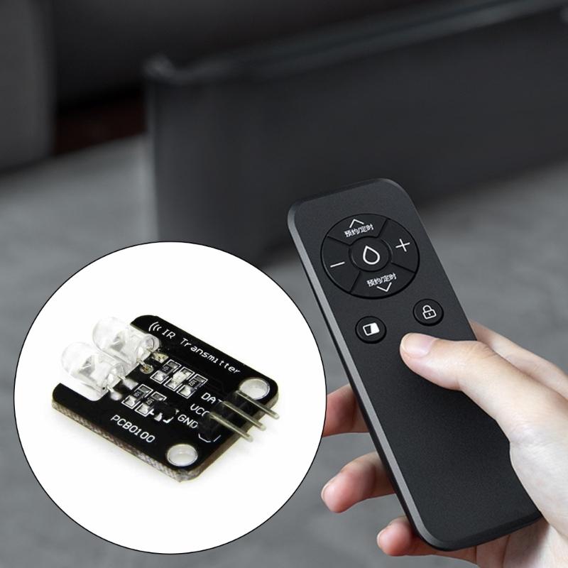Compactly 5V 2way Infrare Communication Module for Intelligent Home and Remotes Applications MultiProtocol Support