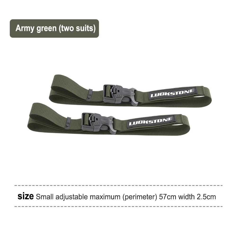 Nylon Cargo Strap Baggage Secure Strap Outdoor Anti-theft Luggage Strap Bundling Belt Camping Hiking Storage Fixing Belt Straps