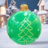 60/35CM PVC Inflatable Christmas Ball New Years Christmas Ornaments Christmas Decorations Ball Holiday Yard Lawn Porch Decor