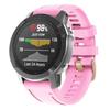 20mm gül altın toka silikon kordonlu saat kayışı Garmin Fenix ​​7S 6S Pro 5S artı Instinct 2S izle hızlı bırakma Easyfit bilek bantları