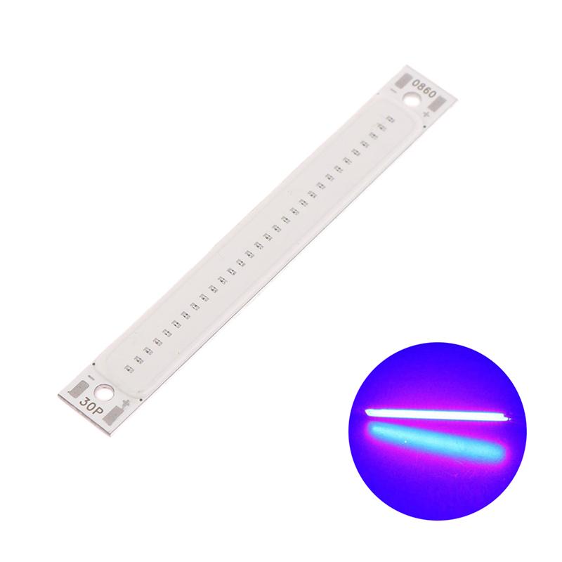 Led Cob Strip 1W 3W Warm Cold White Blue Red Led Light Source For Bicycle Lamp