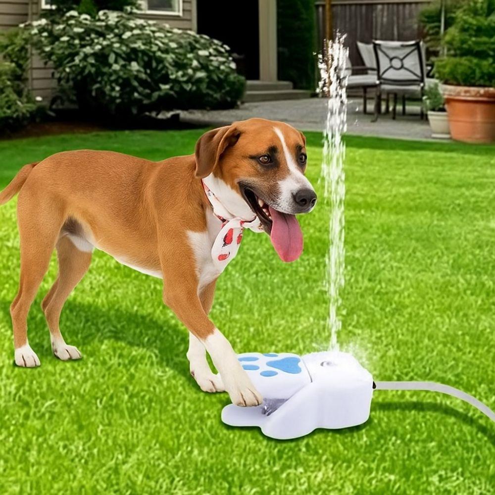 Claw Shape Paw Activated Pet Sprinkler Interactive Pet Water Fountain for Puppy Dogss