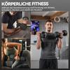 15KG Single Rubber Hex Dumbbell Portable Hand Weights Dumbbell Home Gym