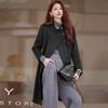Women's Mid-length Wool Blend Professional Winter Coat