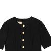 GUCCI Short Sleeved Dress Women's Black 693034-XJD8U-1000