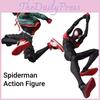 Figures Action Spiderman Toy Across The Spiderverse Miles Kids Xmas Gift