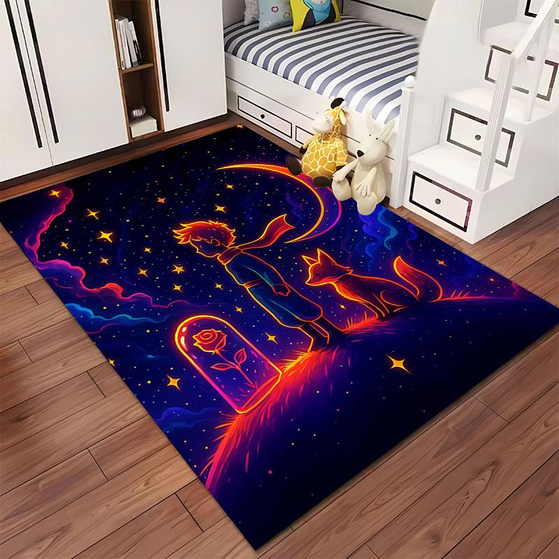 Magical Starry Night Carpet suitable as a non-slip mat for the living room or bedroom sofa