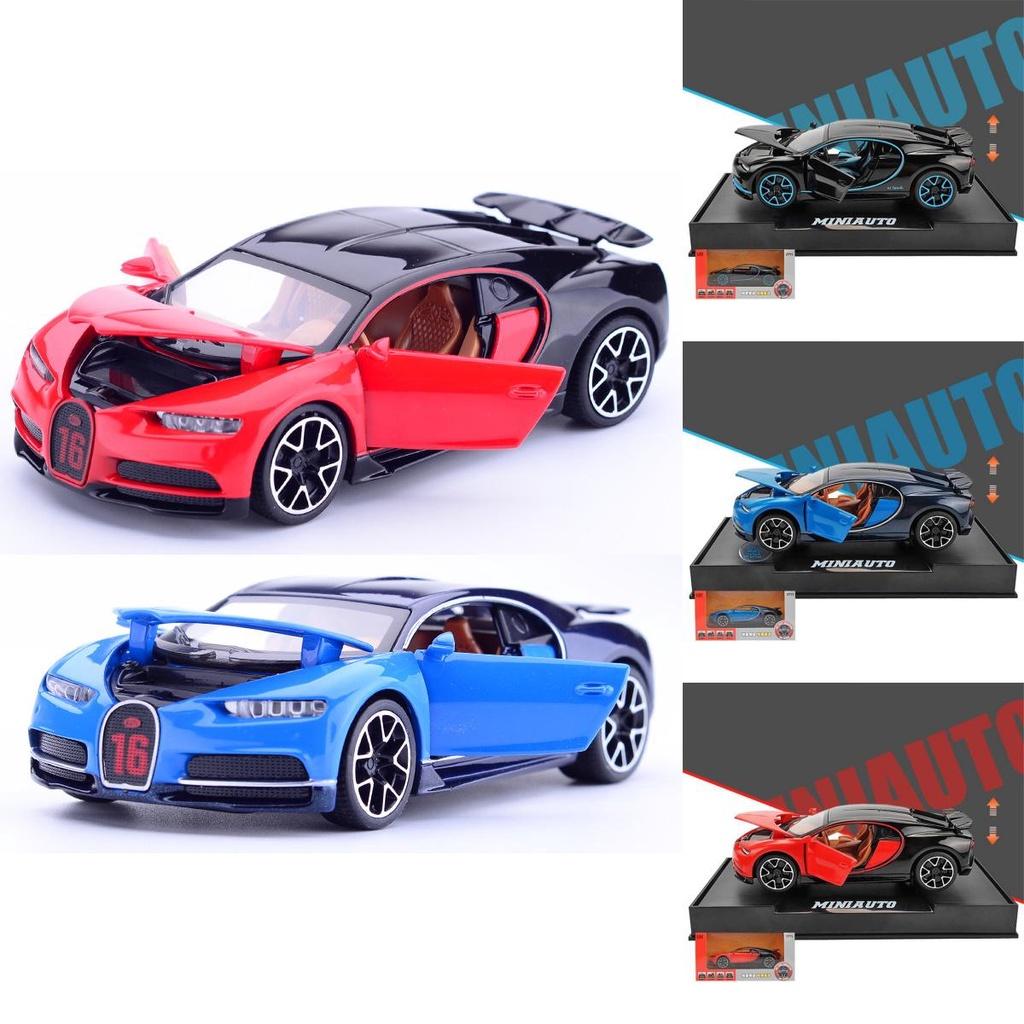 Exquisite Sammlungen 132 Bugatti Gt Legierung Diecast Automodell Mit Sound- und Lichtfunktionen