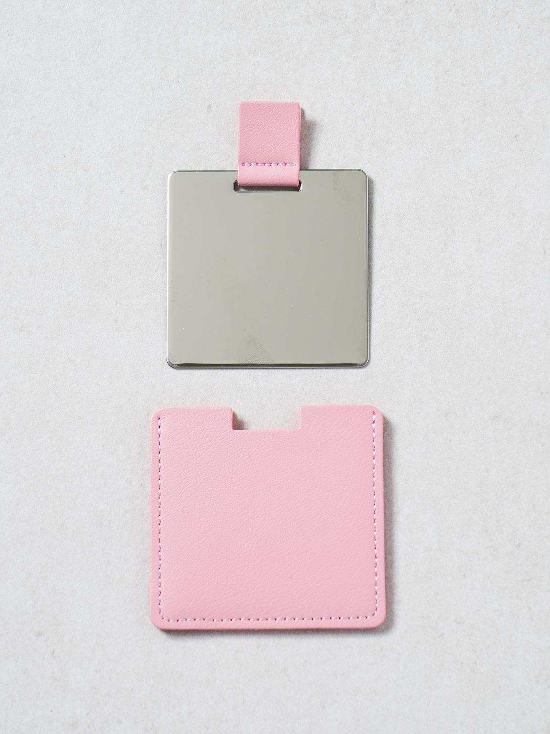 Портативное мини-зеркало для рук с защитным чехлом 1ea