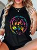 Girls Trip Great Memories Times Friends Laughs 2025 T-shirt
