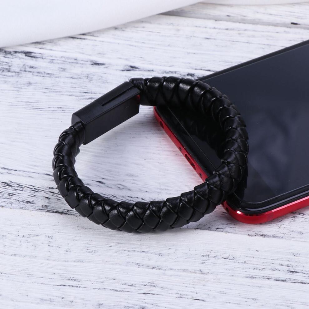 Eease USB Type-C Charging Cord Leather Bracelet Charger