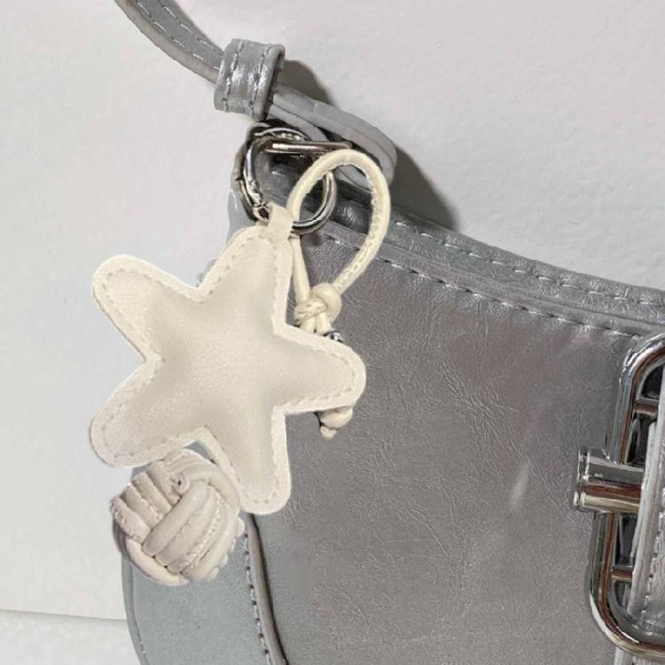 Modern Star Keychain Decoration Lightweight and Easy to Carry Key Ring Key Holder Pendant Charm for Daily Life Fun