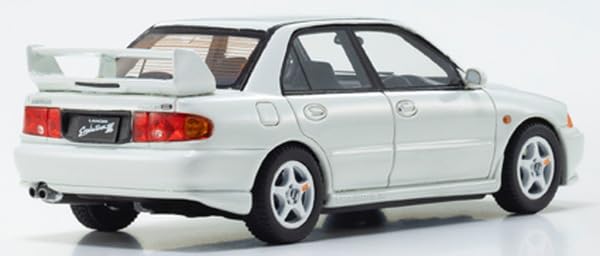 Kyosho Original 1/43 Mitsubishi Lancer Evolution III White Finished Product