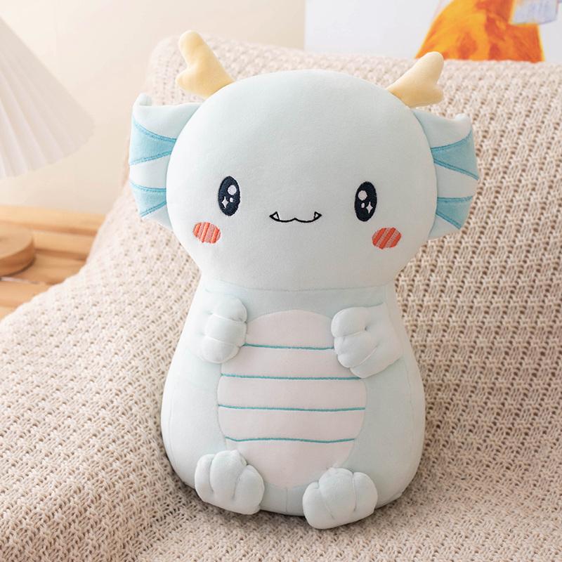 20/35CM Cute Dragon Plush Toy Dragon Stuffed Cartoon Anime Doll For Children Kids Boys Birthday Xmas Gifts