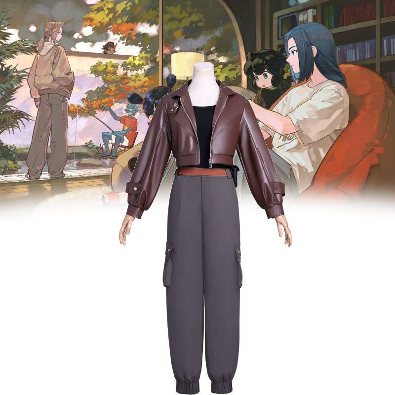 The Legend Of Hei Cosplay Jacket With Polyester Fabric For Anime Role Play