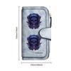 Gothic Skull Print Forever Long Wallet Fashion Large Capacity Card Holder