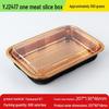 Disposable Gold Plastic Meat Packaging Boxes