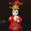 Chinese Opera Character Decoration Silk Doll Peking Opera Mask Doll Chinese Handmade Decorative Gifts Shop decoration Doll