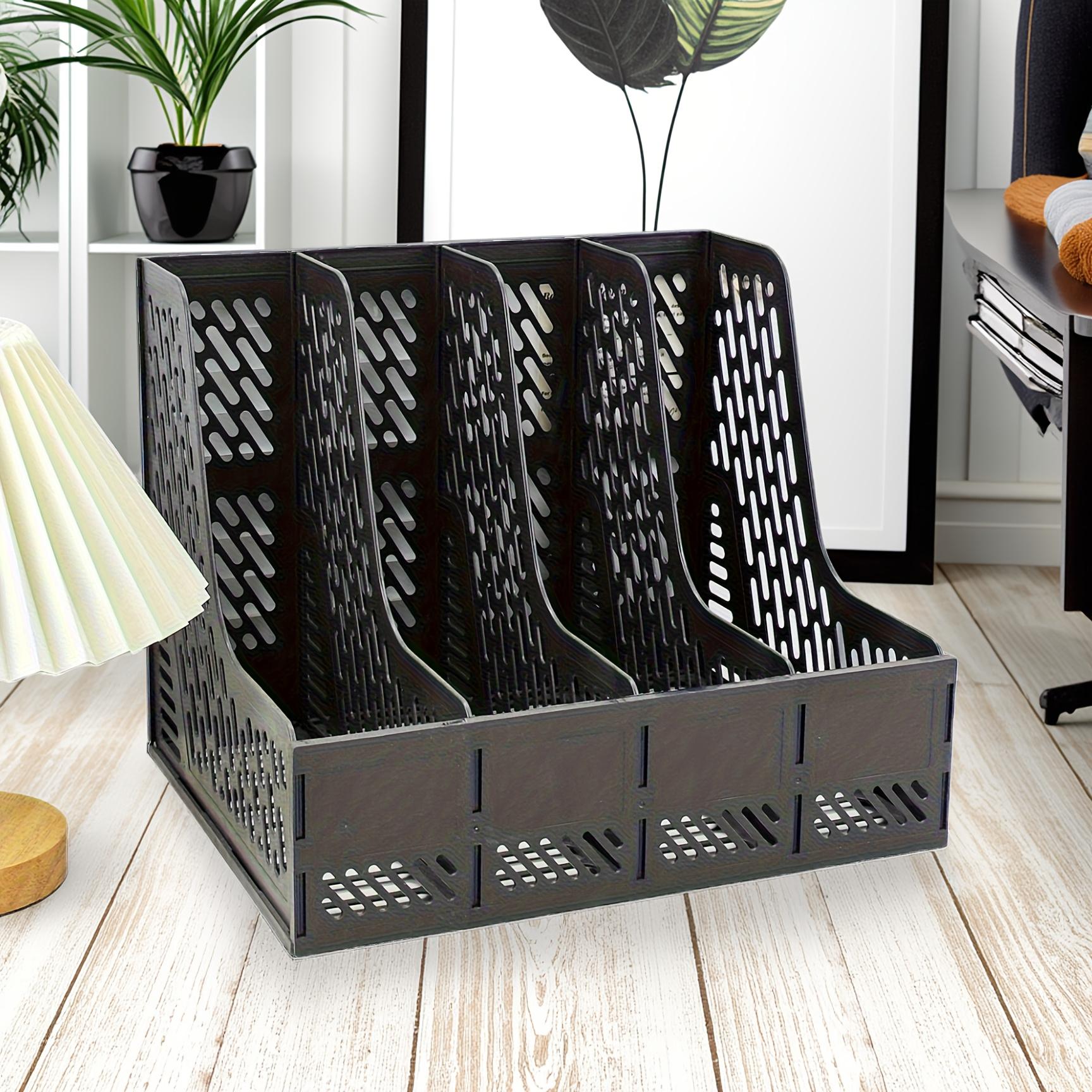 A Multi-Layered Foldable A4 File Organizer with Four Sections for Office Supplies for Desktop Storage of Documents And Files 3390₽