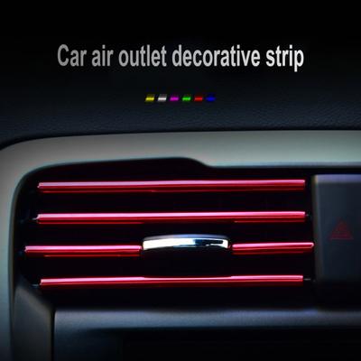 Striscia decorativa per sfiato dell'aria condizionata alla moda, pregevole fattura, colore stabile e brillante