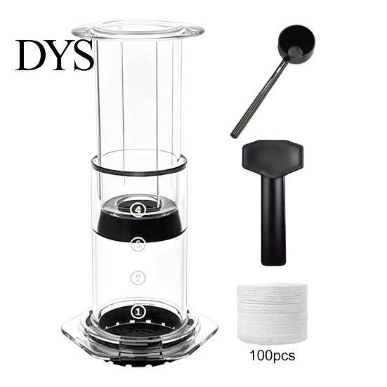 Handheld Coffee Brewer Portable Manual Maker, Pour-Over And Espresso Style Press, Single Serve Brewing Lightweight Compression Cup for Office Camping