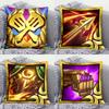 TFT Set Game Throw Pillow Cover Fantasy Champion Art Pillowcase for Sofa Bedroom Home Decor Teamfight Tactics Gift