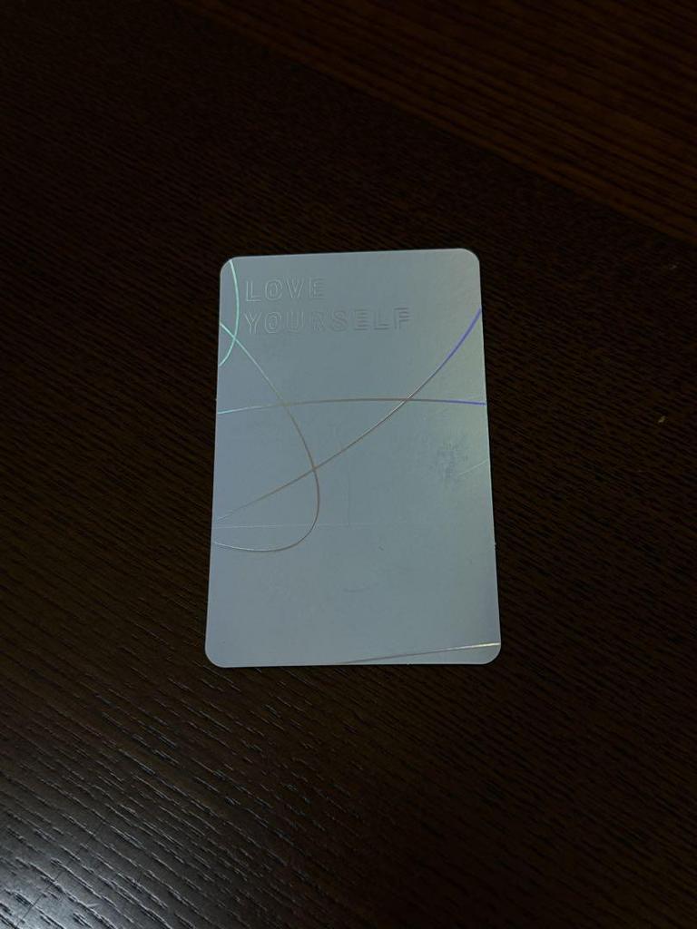 [USED] BTS Love Yourself Jimin Trading Card