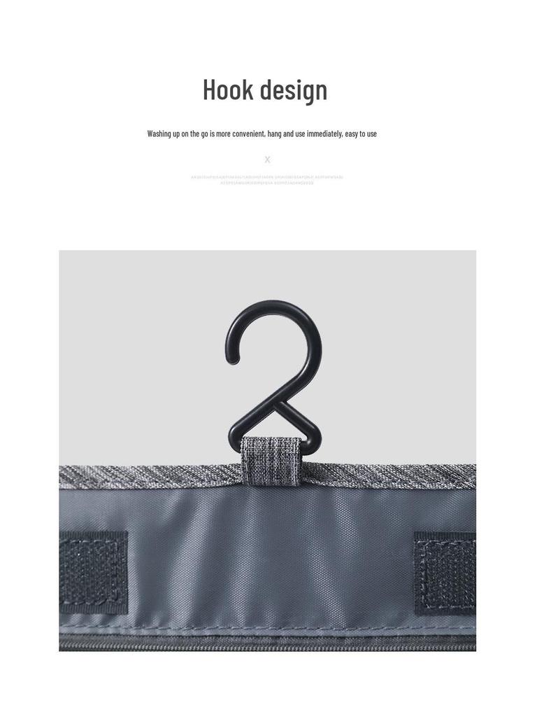 Wodoodporna wisząca torba-organizer na kosmetyki i przybory toaletowe w stylu koreańskim