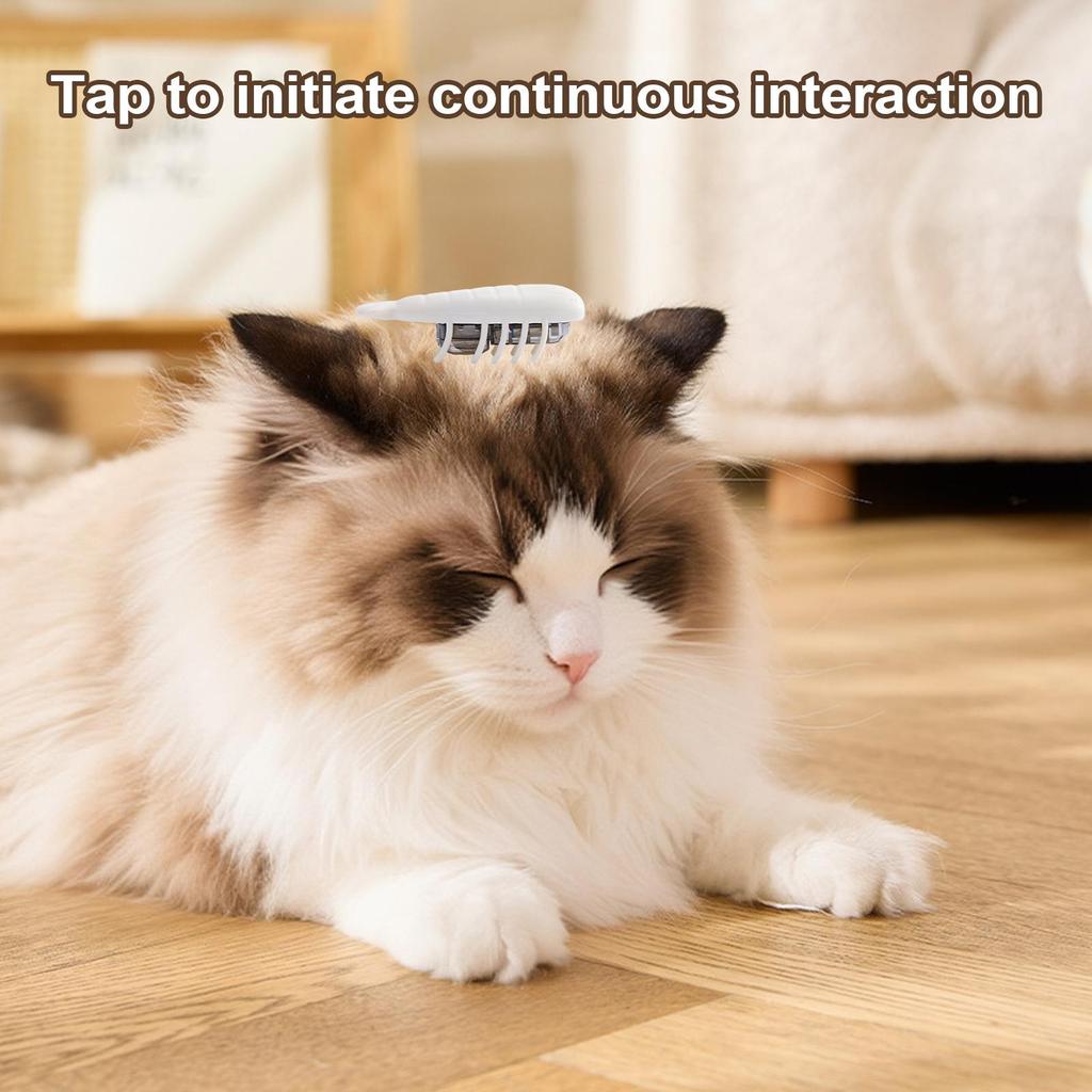 Cat Interactive Toys Pat Activated Moving Toy Portable Stimulating Cat Interactive Animal For Kitten Training Hunting Indoor