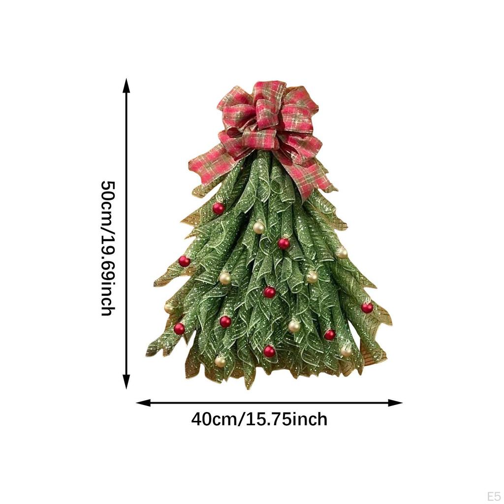 Artificial Xmas Garland for Front Door Christmas Tree Wreath Home Decor