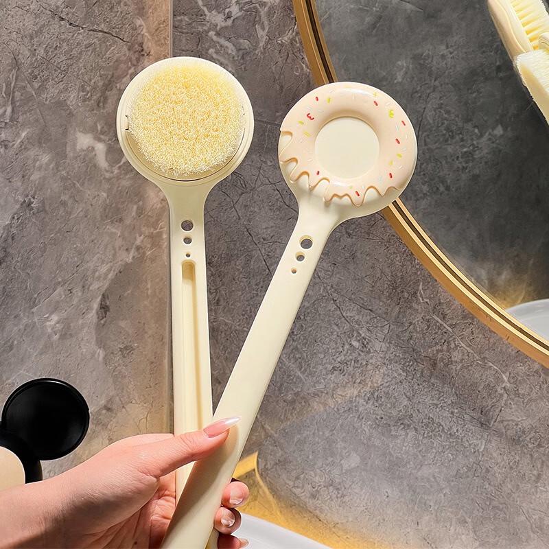 Fumaide Long Handle Soft Bristle Bath Brush