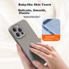 NEYAA IPhone 15 Pro Case, Full Camera Protection Liquid Silicone Ultra-Thin Shockproof Simple Soft, Graphite Gray