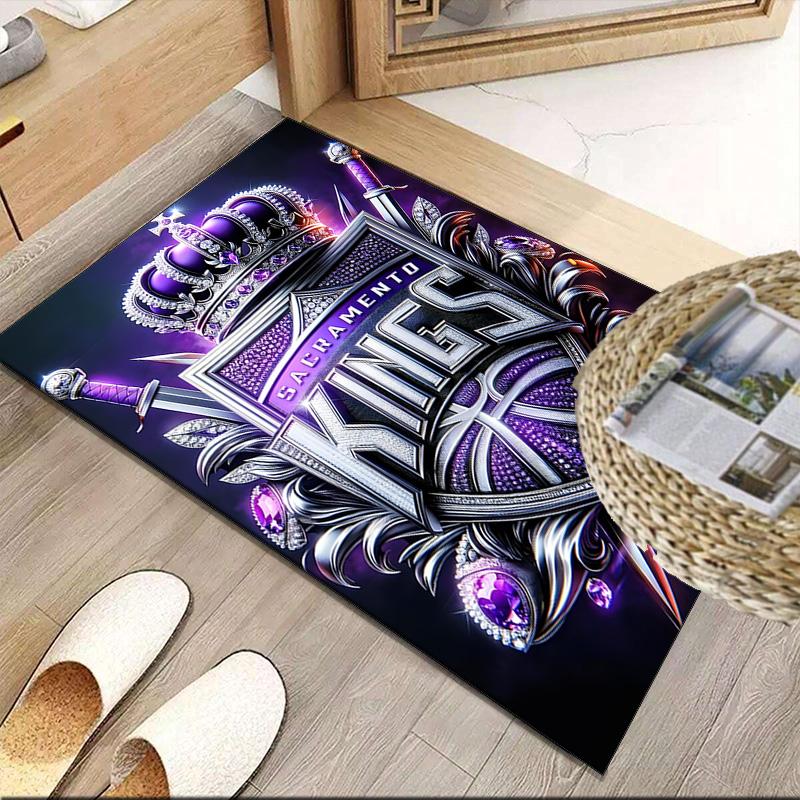 Kings Basketball  Carpet, Kitchen Rugs, Yoga Mat, Non-Slip Mats, Rug for Bathroom, Living Room bedroom, Camping Rugs Christmas Gift