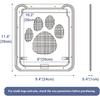 Petleso Dog Screen Door, Pet Screen Door Lockable Doggie Door for Screen Easy tall Pet Door for Doggy and Cat, Inner Size 8.25"×10.5" etleso