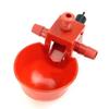 Red Durable Useful Farm Poultry Duck Automatic Chicken Feed Bowl Drinking Water Cup Drinker