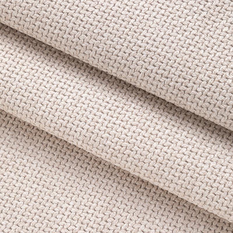 Thick Linen Cotton Coarse Weave Fabric for Sofa Cushions, Seats, and Soft Packs In Plain Colors