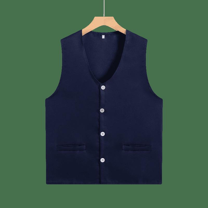 Custom Red Volunteer Vest with Logo for Adults & Children – Perfect for Activities & Public Welfare