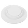 Felt Dish Protection Pad AntiFriction Storage Separator Insulation Mat Food Plate Porcelain Divider(White 48PCS)
