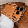 Personalized  Name Personalized Plating Four Corner Anti Drop TPU Phone Case for iPhone 17 16 15 14 13 Pro Max Air