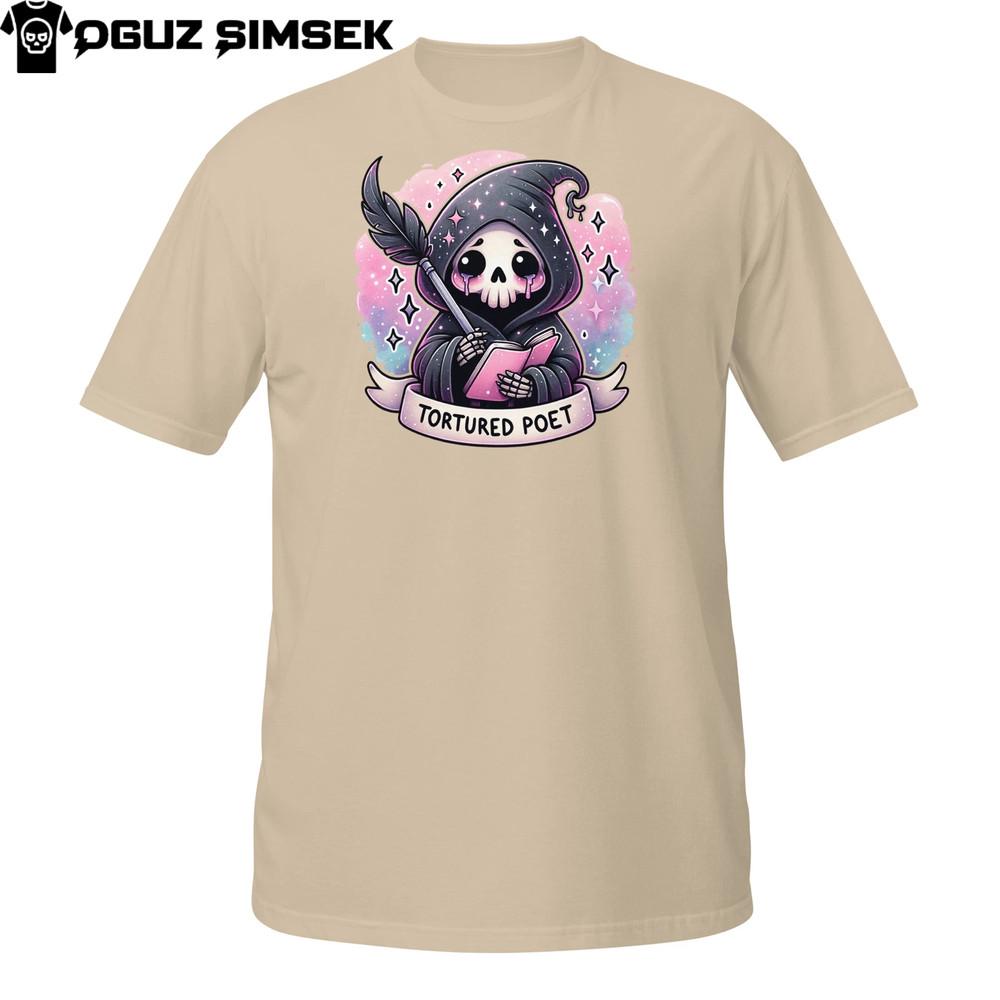 

Футболка «Истерзанный поэт-скелет» | Готическая футболка с надписью | Грустный милый эстетичный подарок 2XL