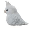 Lilizzhoumax Cockatiel Plush Toy, Realistic Bird, Very Soft, Girl's Toy, Kids Christmas Gift, Home Decor (White, 14cm Tall)
