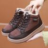 Shoes Women's Winter New Snow Boots Women's Velvet Warm Casual Thick-soled Comfortable Non-slip Mother Shoes