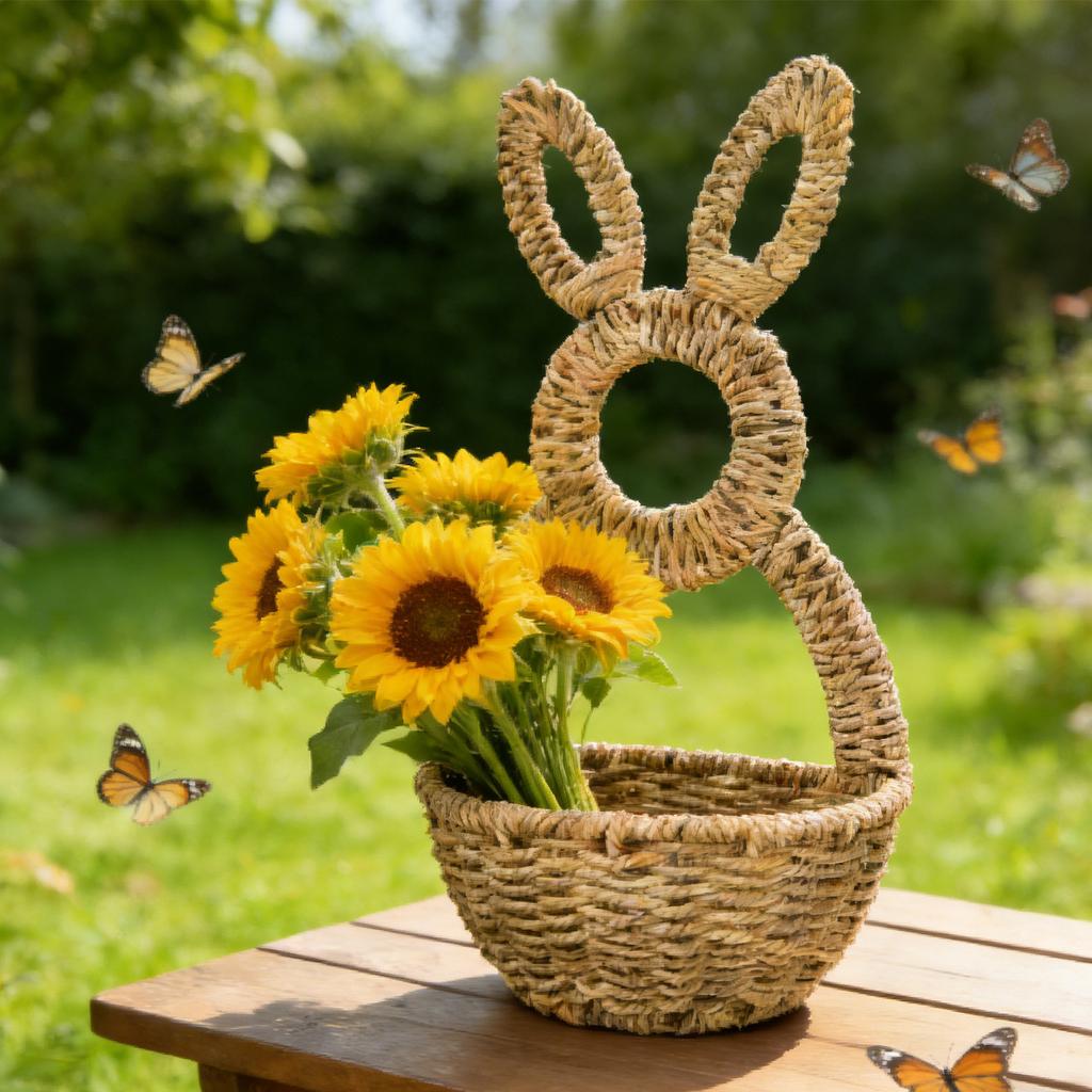 40cm Practical Rattan -shaped Basket