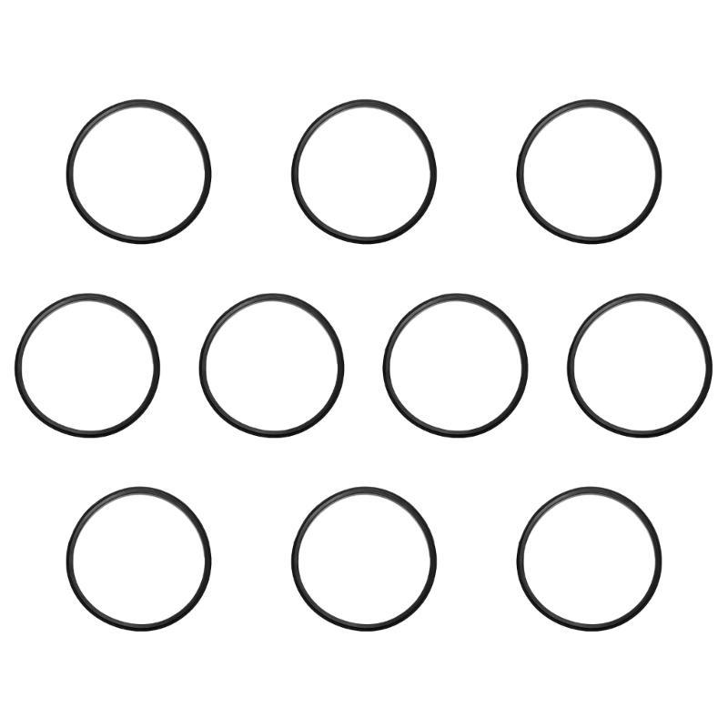 10 Stück Deckeldichtungen Auslaufsichere Silikonbecherdeckeldichtungen Ersatzdichtungen