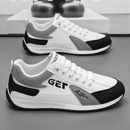 Sports shoes men spring autumn new  trade men's sneakers shoes lace-up running shoes fashion M1166